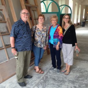 Prairie Arts Center, North Platte.  (Left to Right) Bob Culver, Suzanne Wise, Wava Best, and Marian Fey
